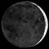 Фаза Луны. Освещенность поверхности Луны = 6%.