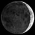 Фаза Луны. Освещенность поверхности Луны = 15%.