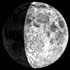 Фаза Луны. Освещенность поверхности Луны = 62%.