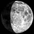 Фаза Луны. Освещенность поверхности Луны = 67%.