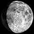 Фаза Луны. Освещенность поверхности Луны = 77%.