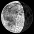 Фаза Луны. Освещенность поверхности Луны = 66%.