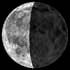 Фаза Луны. Освещенность поверхности Луны = 42%.