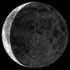 Фаза Луны. Освещенность поверхности Луны = 17%.