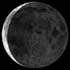 Фаза Луны. Освещенность поверхности Луны = 13%.