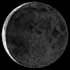 Фаза Луны. Освещенность поверхности Луны = 10%.
